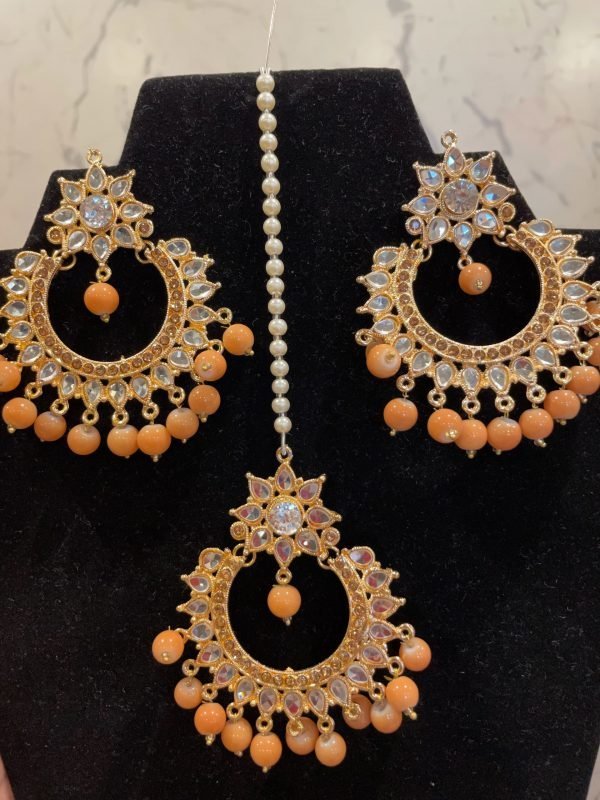Fashion Jewelry Tikkah with Earrings
