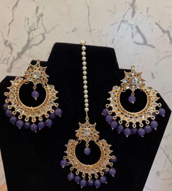 Fashion Jewelry Tikkah with Earrings
