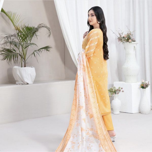 Tawakkal Embroidered 3Pcs Lawn Suit – Bild 2