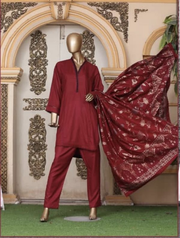 Bin Shahzad 3Pcs Suit