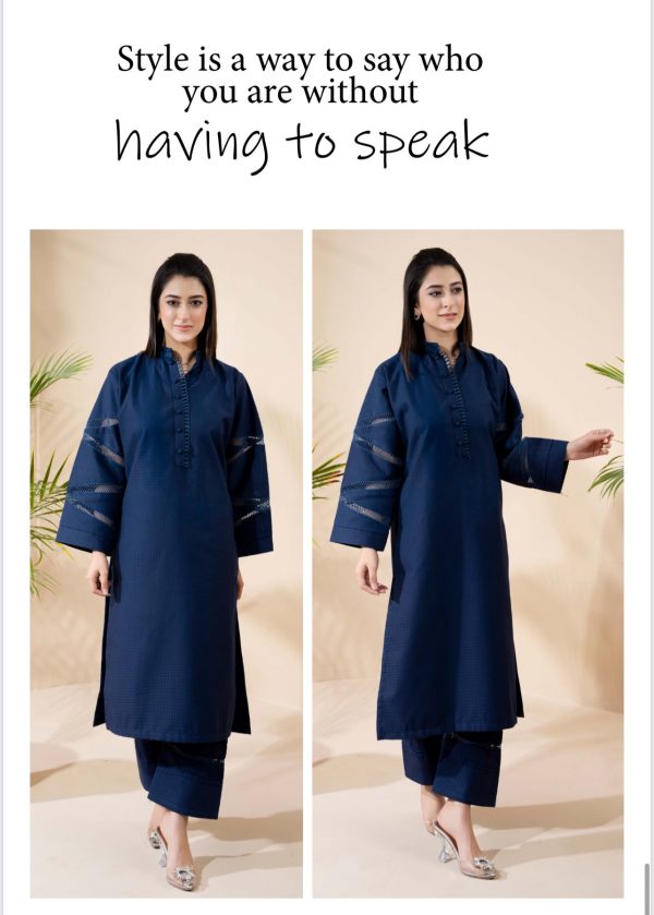 RaniyaH 2Pcs Jaquard Suit – Bild 3