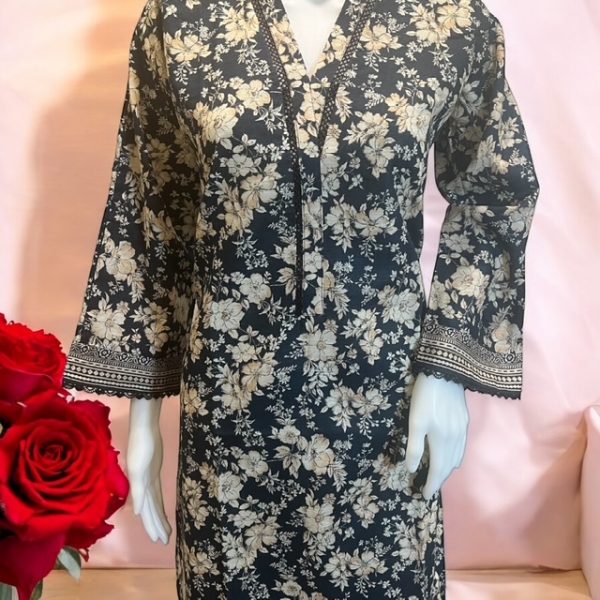 Bin saeed Khaddar 3Pcs Suit – Bild 2