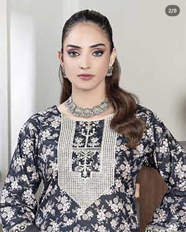 Soni Dresses 3Pcs Embroidered Lawn Suit – Bild 3