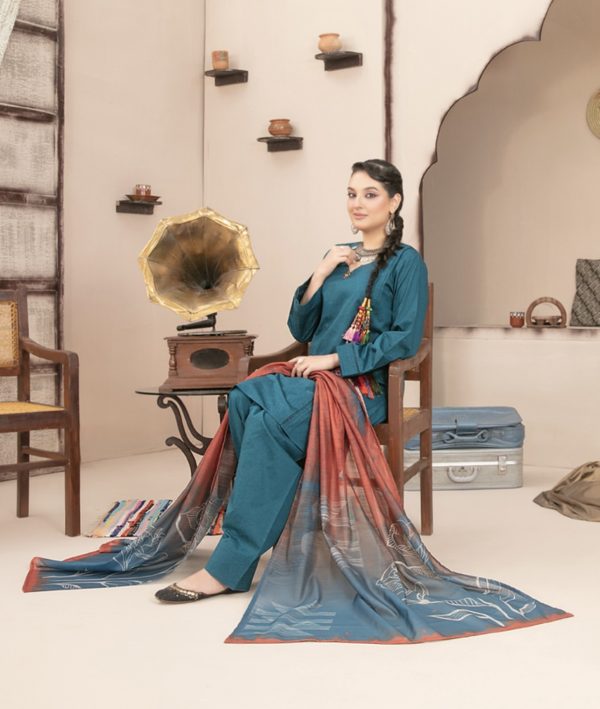 Tawakkal 3Pcs Farshi Suit – Bild 3