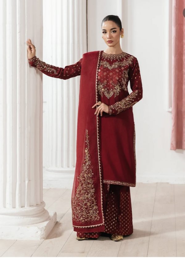 Zarqun Silk Fancy 3Pcs Suit
