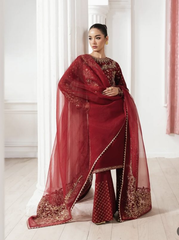 Zarqun Silk Fancy 3Pcs Suit – Bild 4