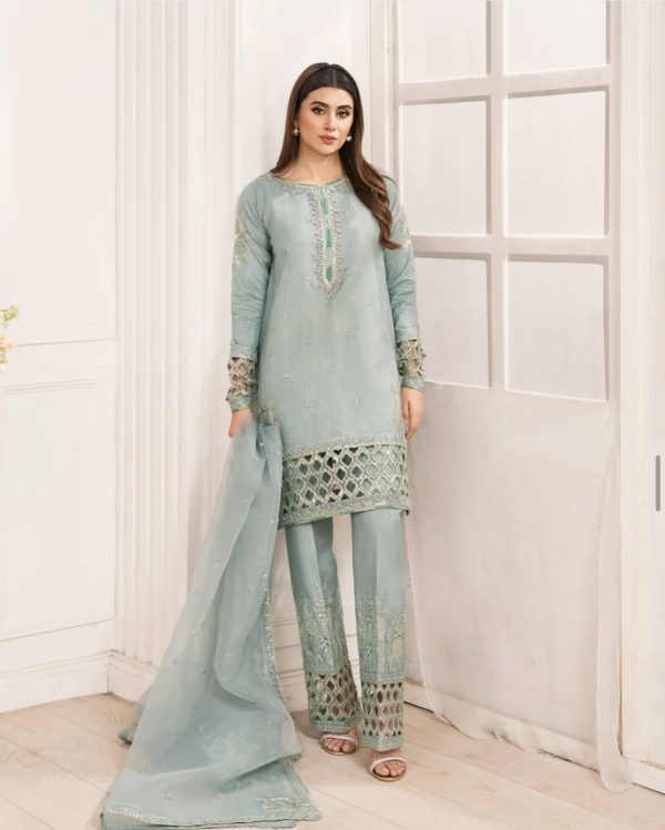 Zarqun 3Pcs Fancy Suit