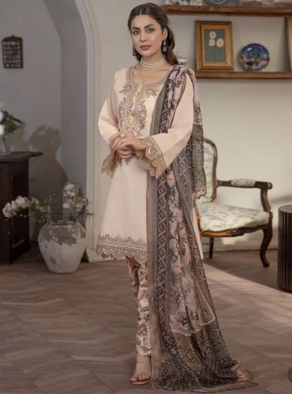 Soni Dresses 3Pcs Lawn Suit – Bild 4