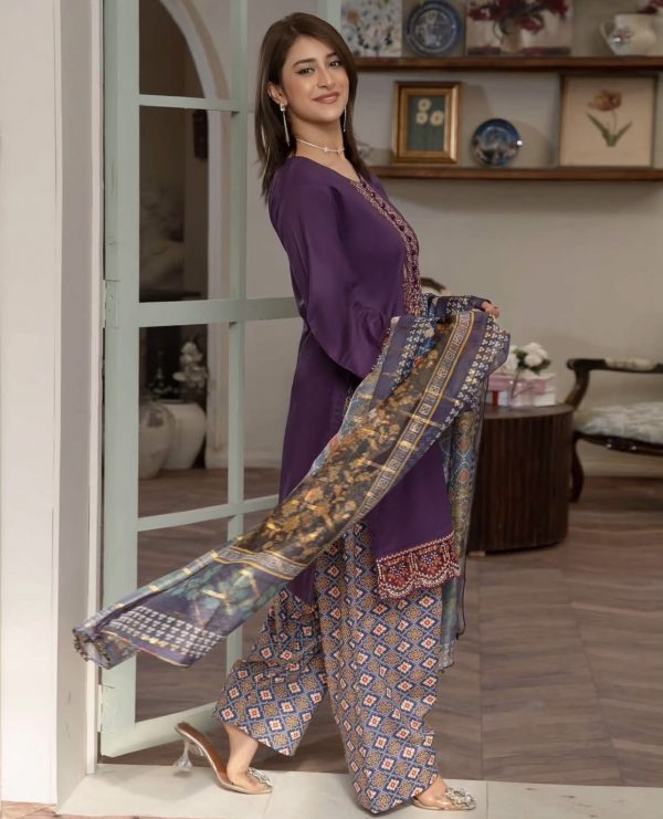 Soni Dresses 3Pcs Lawn Suit – Bild 3