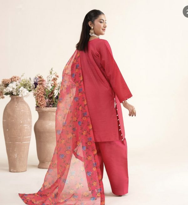 RaniyaH 3Pcs Rawsilk Suit – Bild 3