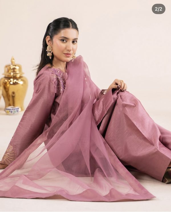 RaniyaH 3Pcs Rawsilk Suit – Bild 3