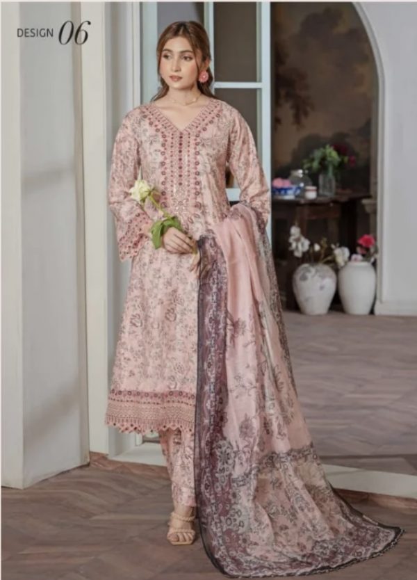Soni Dresses 3Pcs Lawn Frok Suit