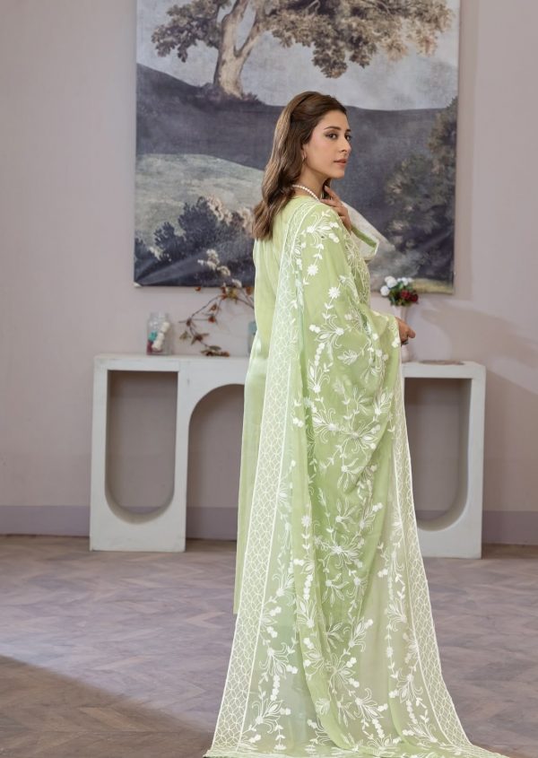 RaniyaH Embroidered 3Pcs Lawn Suit – Bild 3