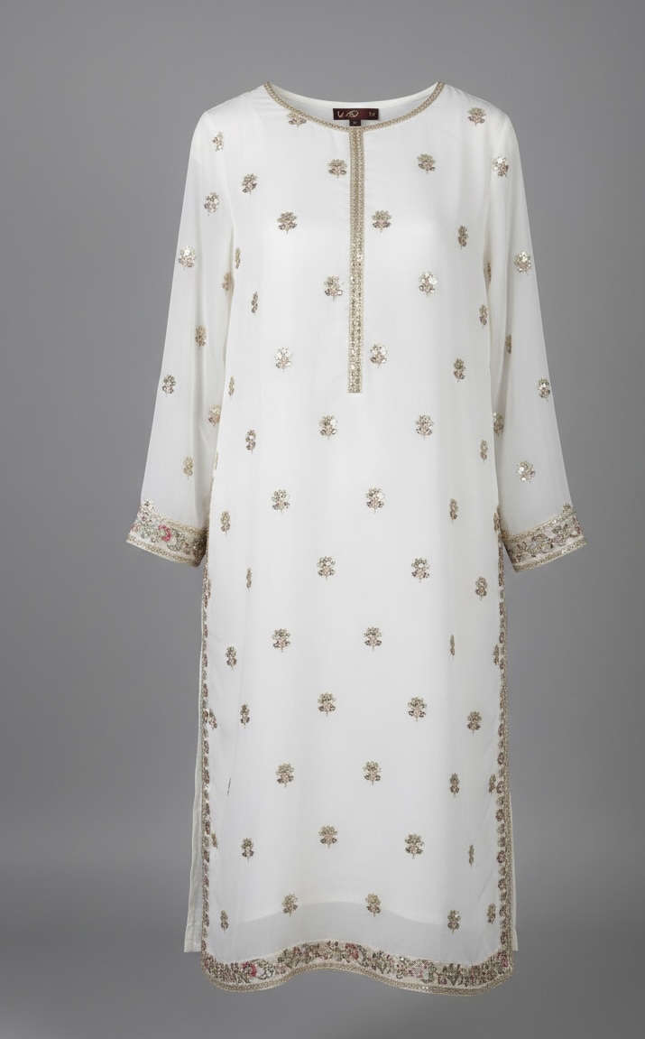 Khadija Fancy Chiffon 3Pcs Suit – Bild 2