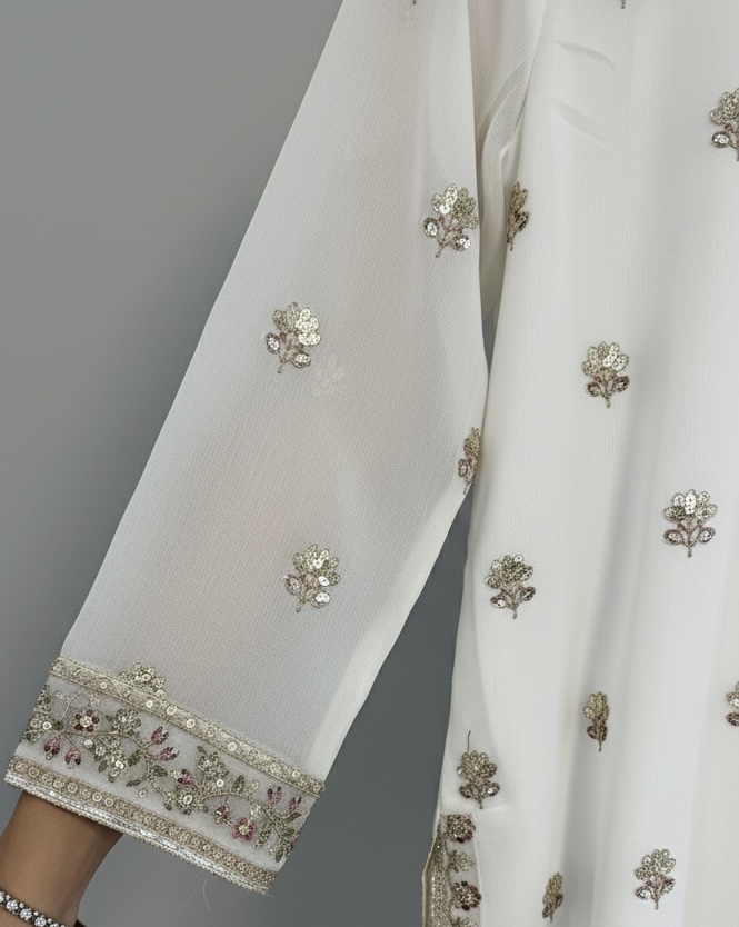 Khadija Fancy Chiffon 3Pcs Suit – Bild 3